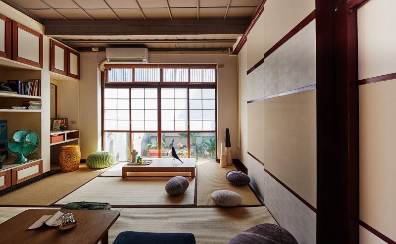 Những nét đặc trưng của nội thất phòng khách kiểu Nhật